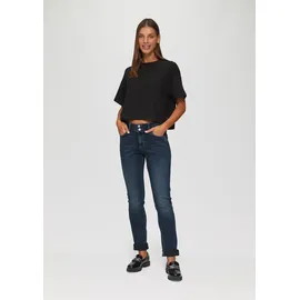 QS Jeans-Hose Catie / Slim Fit Mid Rise Slim Leg - blau - 38/32