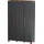 Art Plast Besenschrank 102 x 37 x 169 cm Anthrazit/Grau