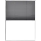 vidaXL Insektenschutz-Plissee für Fenster Aluminium 60 x 80 cm