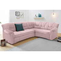 DOMO collection Ecksofa »Sarafina zeitlos und komfortabel, optional mit Federkern, L-Form«, wahlweise mit Bettfunktion