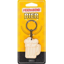 Schlüsselanhänger Motiv Bier