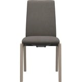 Stressless® Polsterstuhl Laurel, Low Back, Größe M, mit abgerundeten Beinen in Eiche gekalkt braun