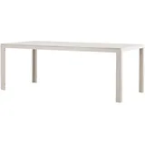 VCM Mirko Gartentisch 205 x 90 x 74 cm Beige