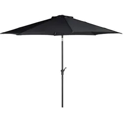 Sonnenschirm  Ø 310 cm Kreta Comfort , grau , Maße (cm): H: 246  Ø: 310