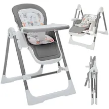 BABY VIVO Lulu Grau inkl. Fußstütze