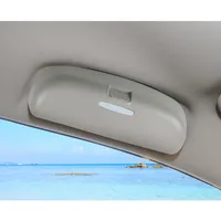 BIXUAN Focus4 kompatibel mit Ford Ranger Focus MK4 2018-2024 2025 Fiesta MK8 2016-2022 Sonnenbrillenhalter Brillenetui Brillenhalter,Aufbewahrungsbox Organizer Schwarz 2 Schraubendreher (grau)