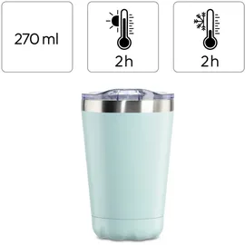 xavax® Thermobecher 0,27 l Blau