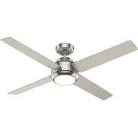 Hunter Fans Hunter DC Deckenventilator Greta Nickel mit LED