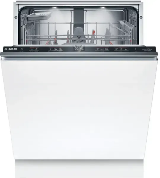 Bosch SMT6EB801E Serie 6, Vollintegrierter Geschirrspüler, 60 cm, VarioScharnier