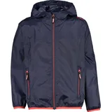 CMP Fix Hoodie Regenjacke Mädchen navy/red/kiss 176