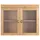 Home Affaire Vitrinenaufsatz Oslo 100 x 29 x 120 cm Beige