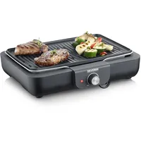 Severin PG 8556 Tischgrill mit Grillplatte