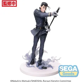 Sega Rurouni Kenshin Luminasta Hajime Saito 21 cm Figur - Blau/Mehrfarbig