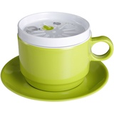 Brunner Tasse Space mit Untertasse und Deckel