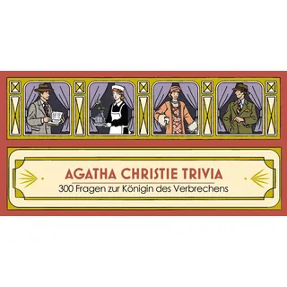 LAURENCE KING Agatha Christie Trivia. 300 Fragen zur Königin des Verbrechens, 182 x 76mm