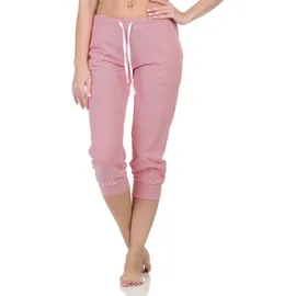 normann Gestreifter Pyjama Capri-Hose 36-38