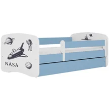 raumhirsch furniture Kinderbett Raumhirsch 80 x 160 cm Holzwerkstoff blau