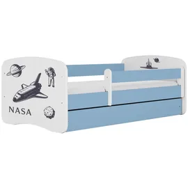 raumhirsch furniture Kinderbett Raumhirsch 80 x 160 cm Holzwerkstoff blau