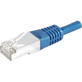 Dexlan Patchkabel Cat. 6A, S/FTP (PiMF), blau, 25,0 m