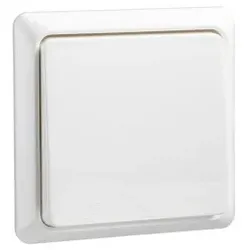 Elso 501614 Universalschalter 10A beleuchtet komplett RENOVIERUNG Steckklemme reinweiß