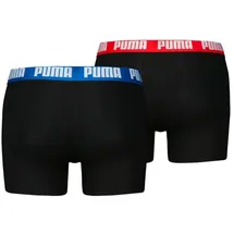Puma Boxershorts 2er Pack Black / Blue / Red M