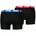 Boxershorts 2er Pack Black Blue Red M