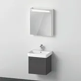 Duravit No.1 Schrank mit Waschtisch, mit Spiegelschrank N10163L49490000,