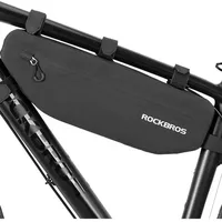 ROCKBROS AS-043 Fahrradtasche 3l – Schwarz mit Klett -