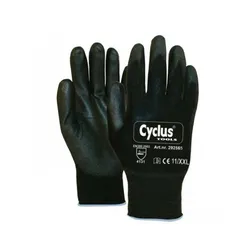 Arbeit Handschuh Nylon XXL / 11 L + R Blue Collar-Zyklus 292565 SCHWARZ 2XL