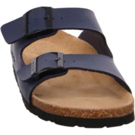 ROHDE Pantolette ergonomisch Lederfußbett Zwei Riemen Schnalle Grado 5920, Größe:42 EU,