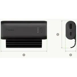 Belkin Gaming Power Bank 5.000mAh Schwarz