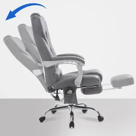 CLP Pacific Kunstleder mit Massagefunktion V2 grau