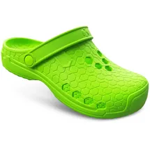 Tams Tams® Unisex Gartenclogs mit SchnalleHex Clap" aus weichem Eva Hellgrün 36"