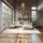 Tectake Kurzflorteppich Soft Zone - 200 x 290 cm Creme