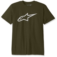 Alpinestars Ageless Men's Logo T-Shirt Modern Fit Short Sleeve, grün, L,