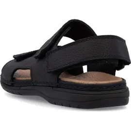 Rieker Freizeitsandalen Herren Schwarz 43