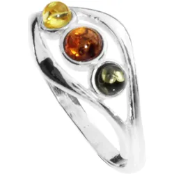Fingerring OSTSEE-SCHMUCK "Ostsee-Schmuck Ring Herdis Ring Herdis" Gr. 58, silber (silberfarben), Fingerringe, Damen, Gr. 58 (18,5), Silber 925 (Sterlingsilber)