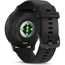 Garmin Venu 3 schwarz / schiefergrau mit Silikonarmband