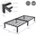 ML-Design Metallbett 90x200cm auf Stahlrahmen mit Lattenrost, robustes Einzelbett - Jugendbett
