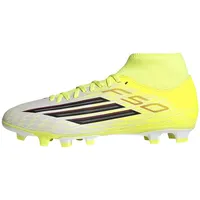 adidas F50 Club Mid FG/MG Herren team solar gelb/core schwarz/lucid rot 48