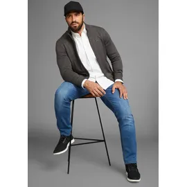 MAN'S WORLD Strickjacke Grau 4XL