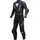 Dainese Laguna Seca 5, Lederkombi 2tlg. perforiert - Schwarz/Schwarz/Weiß - 116