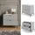 Vicco Nachtschrank Eliza 66 x 36 x 60 cm Grau