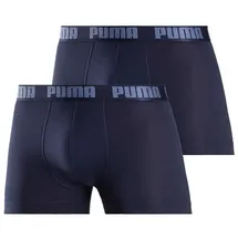 Puma Basic Boxershorts navy S 2er Pack