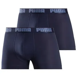 Puma Basic Boxershorts navy S 2er Pack