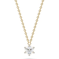 Diam Addict Halskette 585 Gelbgold mit  im Labor gezüchtetem Diamanten