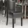 GGM Möbel Bistrostuhl Luca Steel Leder schwarz 2er Set
