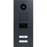 DoorBird D2102V IP-Video-Türsprechanlage LAN Außeneinheit Edelstahl, RAL 7016 (seidenmatt)
