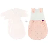Träumeland Baby Schlafsack LIEBMICH Märchengold 68/74