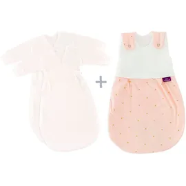 Träumeland Baby Schlafsack LIEBMICH Märchengold 68/74